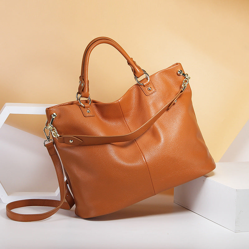 High-grade Shoulder Tote leather Handbag