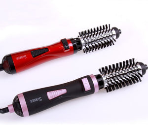 Professional Rotary Brush Machine 2 in 1 Multifunction Hair Curling Iron