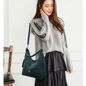 Fashion Suede Handbag
