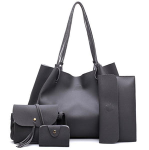 Set of four Handbags