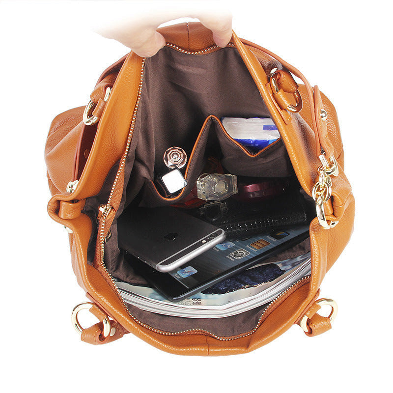High-grade Shoulder Tote leather Handbag