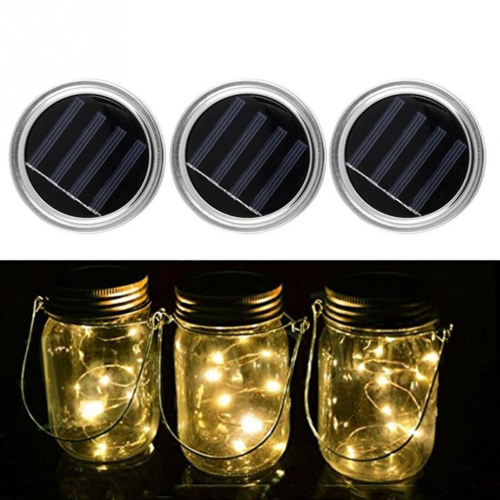 Solar bottle hanging light