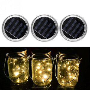 Solar bottle hanging light