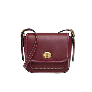 Leather Handbag small Square Simple And Fashionable