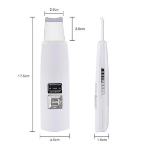 Ultrasonic Skin Scrubber Facial Spa Vibration Massager