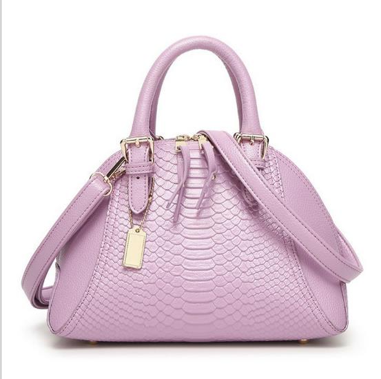 New leather seashell Handbag