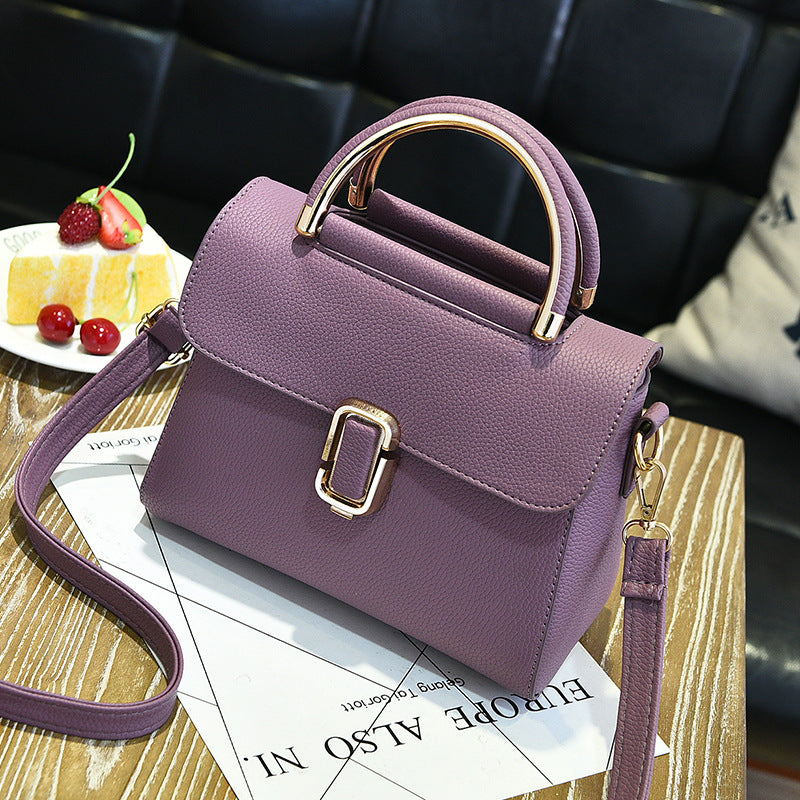 New lychee pattern handbags sleek minimalist