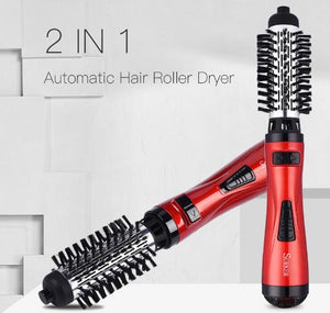 Professional Rotary Brush Machine 2 in 1 Multifunction Hair Curling Iron