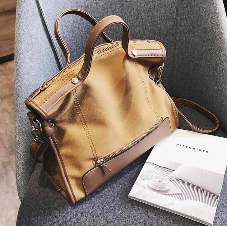 Cow Leather Handbag Tote