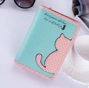 Cute cat wallet
