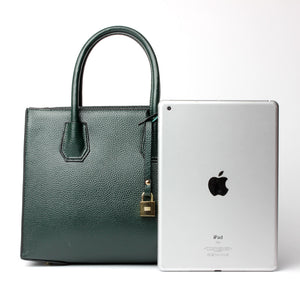 Premium Leather Green Shoulder Handbag | Stylish & Elegant