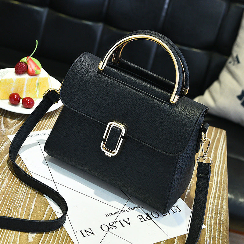 New lychee pattern handbags sleek minimalist