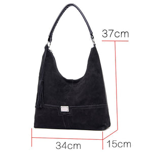 Fashion Suede Handbag