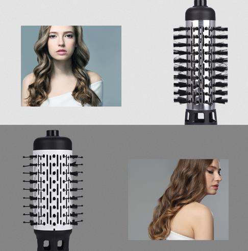 Professional Rotary Brush Machine 2 in 1 Multifunction Hair Curling Iron