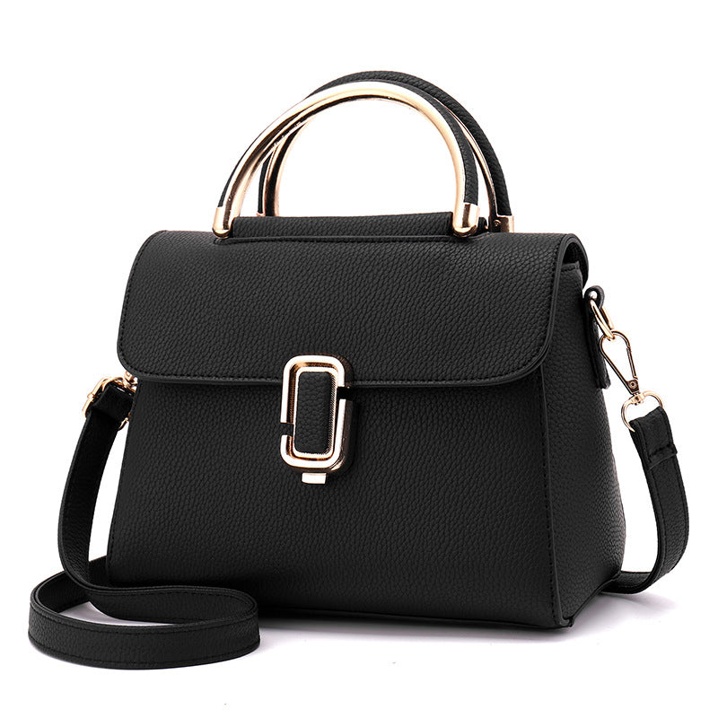 New lychee pattern handbags sleek minimalist