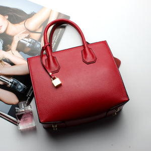 Premium Leather Green Shoulder Handbag | Stylish & Elegant
