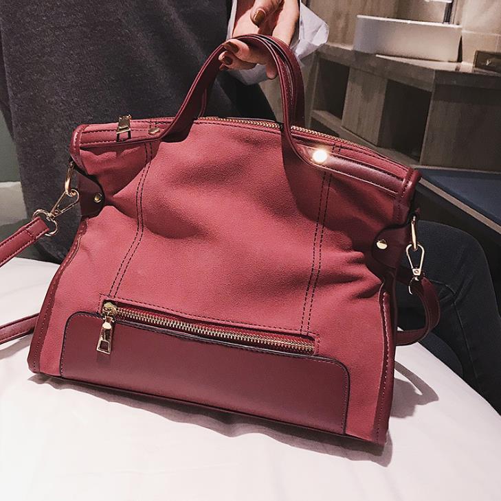 Cow Leather Handbag Tote