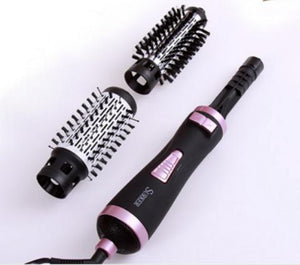 Professional Rotary Brush Machine 2 in 1 Multifunction Hair Curling Iron