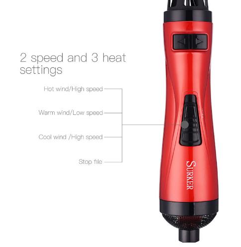 Professional Rotary Brush Machine 2 in 1 Multifunction Hair Curling Iron