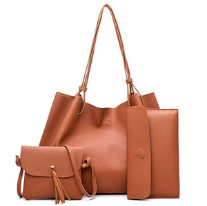 Set of four Handbags