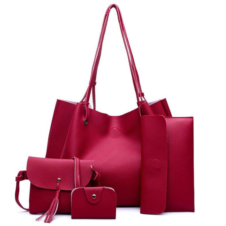 Set of four Handbags